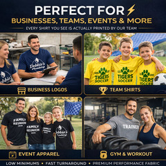Wholesale Custom Dri Fit Shirts Bulk Team Performance Tee LOT Team Business