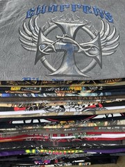 Vintage 90s-00s Biker Motorcycle Tees Lot of 50 | Mixed Sizes | Reseller Bundle