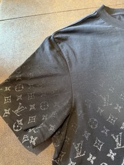 Louis Vuitton Monogram Gradient T-Shirt Black Men’s Size L With Receipt!