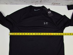 Under Armour Men’s UA Tech 2.0 Long Sleeve Shirt Black M NWT 1328496