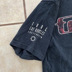 Vintage 2007 TOOL T Shirt 10,000 Days Tour Los Angeles Red Eyes Black Small