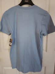 Gold Toe Short Sleeve T-Shirt Blue/Green Sz Small 100% Cotton Preshrunk – NWT