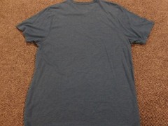 Coastal Gulf Shores Mens Shirt Large blue graphic turtle