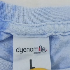 Tie Dye T Shirt Adult Large Blue 2 Tone Heavy Cotton Hippie 70’s Style New