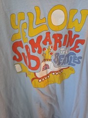 The Beatles Yellow Submarine 2022 Blue Graphic T-Shirt Size 2XL Merchandise