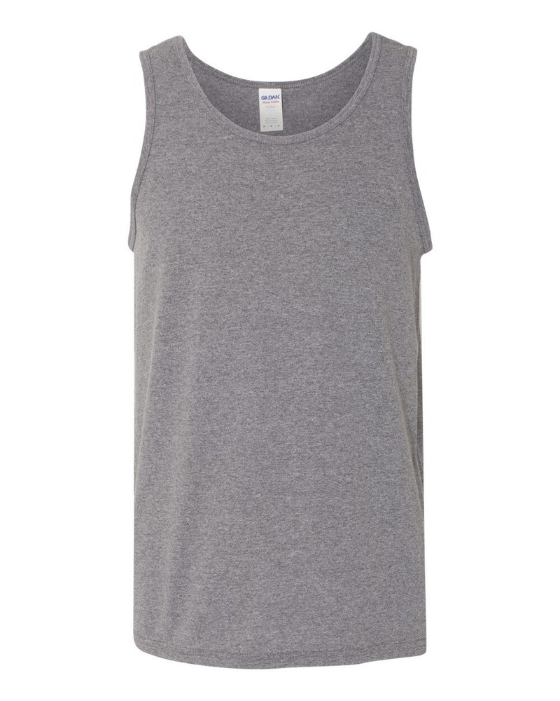 Gildan – Heavy Cotton Tank Top – 5200 Graphite Heather Small