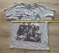 Saved By The Bell T Shirt Mens Large L Gray Retro 90s TV Show Cast Photo Graphic