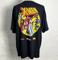 CVLA x Marvel Men’s T-Shirt X-Men 97 Black Size XL NEW Wolverine Magneto