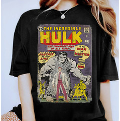 The Incredible Hulk Classic Retro Comic Unisex T-shirt Kid Shirt Hoodie 200054