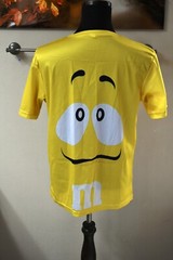 Adult Unisex M&M’s Chocolate Halloween Cosplay Costume 2 SIDE VIEW T-Shirt M