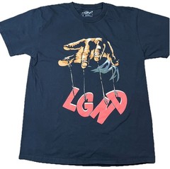 LGND Supply Co Graphic Puppet Master Logo Black T Shirt Men’s Size Large