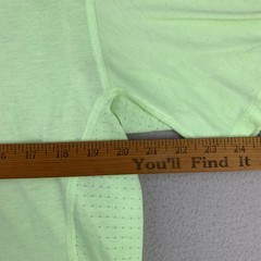 Nike Trail Dri-FIT ADV T-Shirt Mens Large Lime Green Running Performance Tee