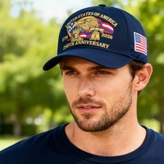 250th Anniversary USA Hat Gift for Dad Grandpa Man United States 250 Annivers…
