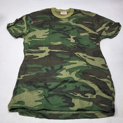 Vintage Sportsman’s Choice Single Stich Woodland Camo T-Shirt Size Medium