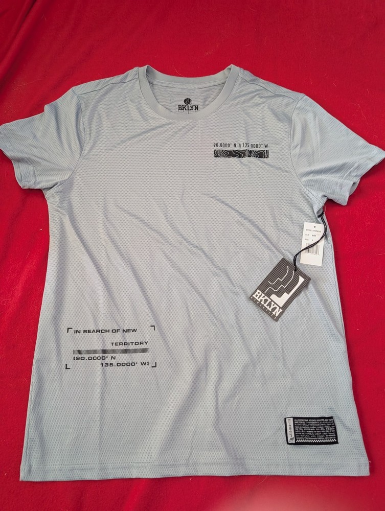 Brooklyn Athletics T Shirt Mens Small Grey BKLYN New York NYC Graphic