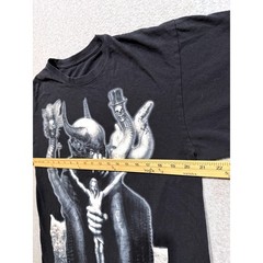 Celtic Frost To Mega Therion HR Giger Art Black Double Stitched T-Shirt Mens L