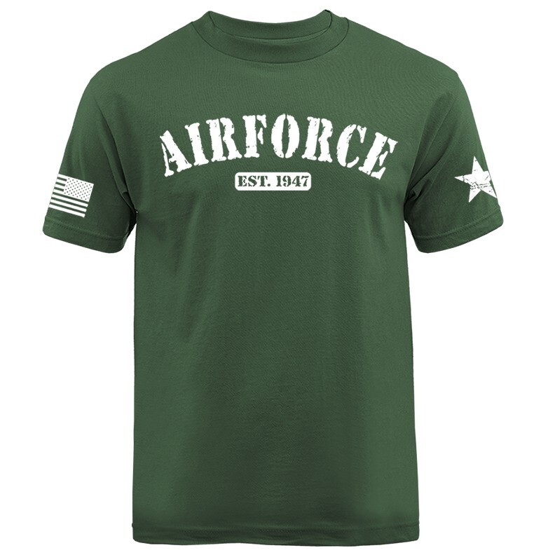 Airforce Military Veteran American Pride Patriotic T-shirt