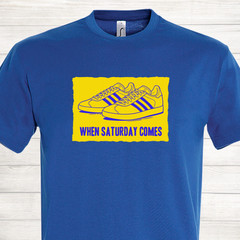 Leeds United Away Days Oxford Brighton Leicester Weekend Casual Saturday T Shirt
