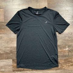 Alive Athletic Shirt Men’s Medium Gray qwick-dry Lightweight Short Sleeve
