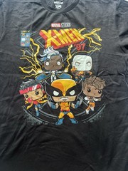 Set Of 3 Funko Pop T-shirts Size Large-X Men, Marvel, Captain America