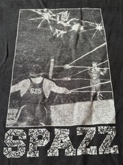 Vintage SPAZZ tour Shirt Original 97 Charles Bronson Infest 90s Dystopia XL