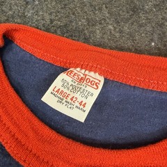 Vintage 1980 Six Pack Attack Iron On Single Stitch Thin 50/50 S Blue T Shirt