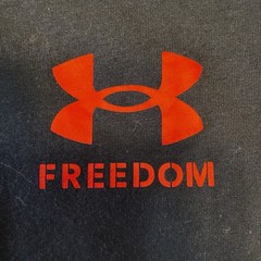 UNDER ARMOUR Freedom Flag T-Shirt Mens XS Cotton Loose Fit Graphic T-Shirt 13708