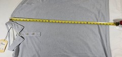 NEW TOMMY BAHAMA SHORELINE SURF POLO SHIRT GRAY KNIT MENS SIZE XXL L/XL TENCEL