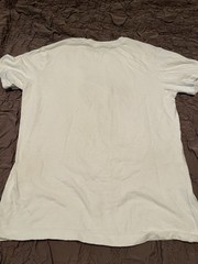 Nike Air Stylish White T-Shirt With World Logo In Size Small