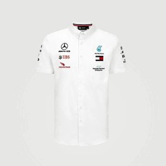 Mercedes AMG Petronas Motorsport F1 Mens Team Shirt White 2020 + Team Cap