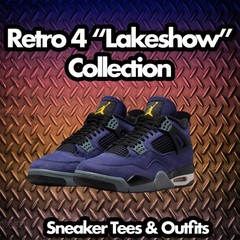 T-Shirt To Match Jordan 4 Imperial Purple AJ4 – Trust Process Sneaker Matching