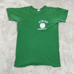 VTG 70s Gold Tag Russell Athletic Tshirt 100% Cotton MENS SMALL (tag L, Shrunk)