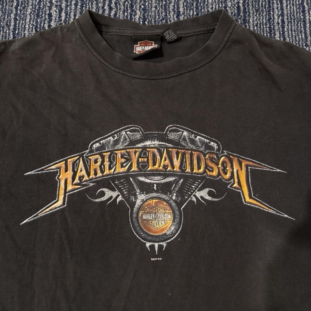 Harley-Davidson Distressed Vintage T-Shirt Size L