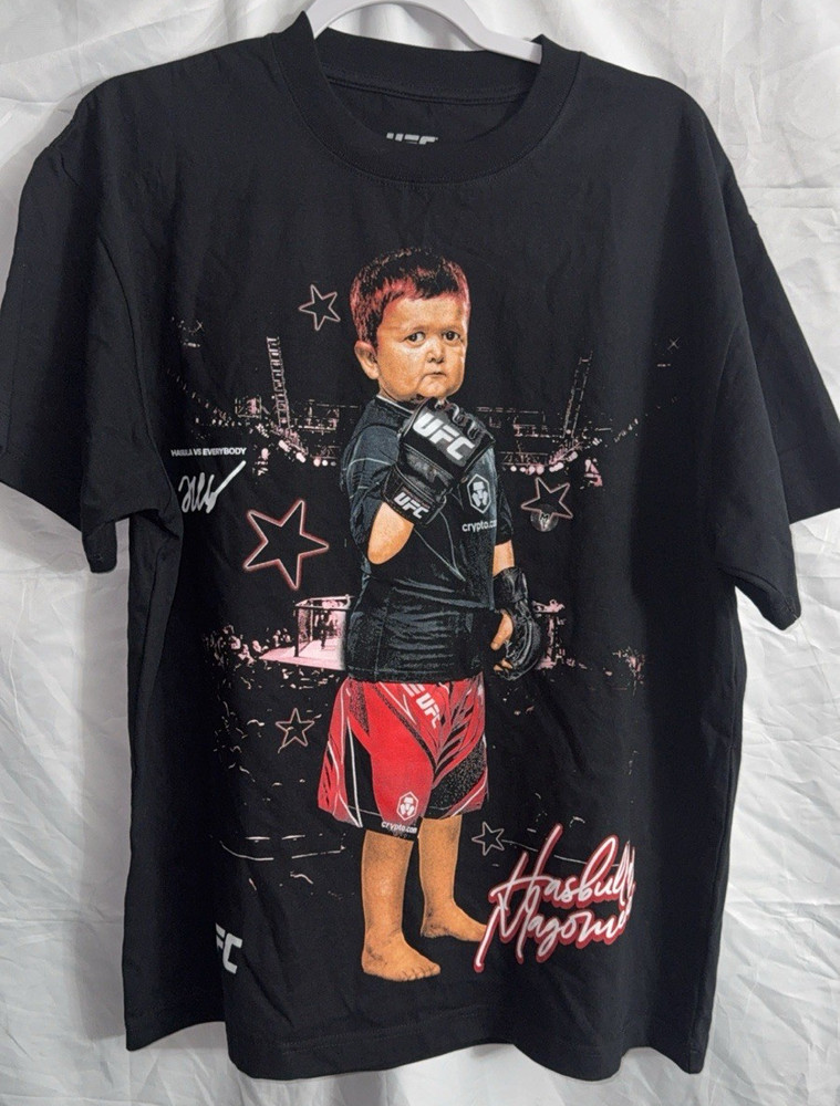 UFC Hasbulla Magomedov Shirt Mens MMA MENS SIZE MEDIUM PRE OWNED