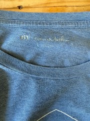 Travis Mathew Graphic Blue Crew Neck T-Shirt. Mens Size – Large