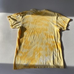 Arthur Call Your Mother “Hugs Not Drugs” Shirt Yellow Tie Dye Size Medium