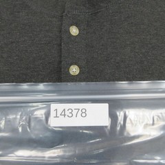 Venado Henley Shirt Mens Large Gray Long Sleeve Stretch Casual Comfort Layering