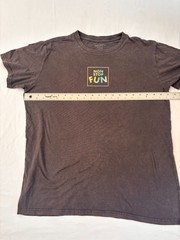 Mighty Fine “Non Stop Fun” Graphic T-Shirt Men’s Large Faded Black Gray Retro