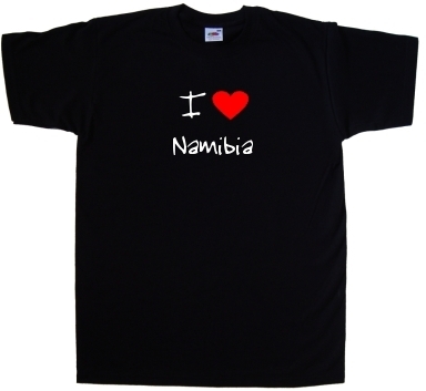 I Love Heart Namibia T-Shirt