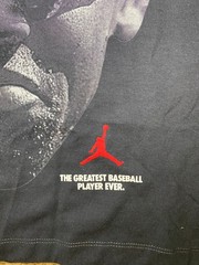 Air Jordan MJ Core Blank Diamond 45 T Shirt Mens Medium Black No But He Tried