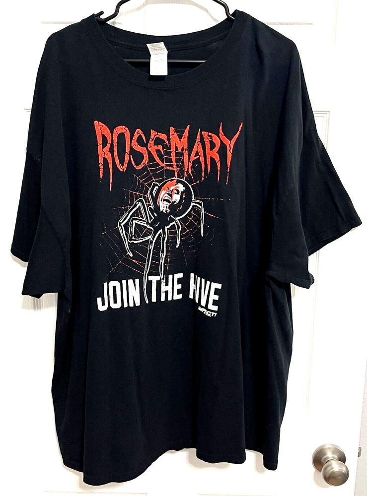 ROSEMARY “Spider” Join The Hive Impact Men Black Short Sleeve T-Shirt 3XL Gildan