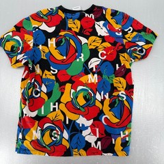 Adidas x Rich Mnisi Floral Graphic T-Shirt Multicolor Black Mens Medium HC4472