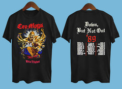 Cro-Mags 1989 Down But Not Out tour Black Unisex All Size S-5XL Shirt 2 Sided