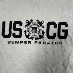 Coast Guard United States Coast Guard Semper Paratus USCG Military Tan XS