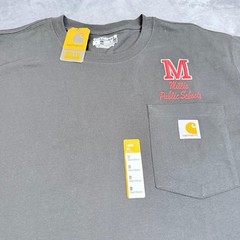 NWT Blunde 2 Carhartt Men’s Workwear Black T-Shirt Size Sz M Loose Fit K87-M USA