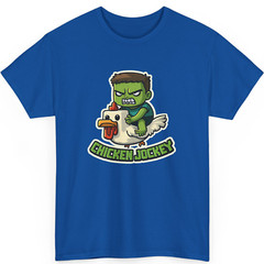 Funny Chicken Jockey T Shirt, Gamer Chicken Ride Games Unisex Kids Adult Top