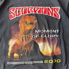 Vintage 2000 Scorpions Moment of Glory Tour Concert Band T-Shirt