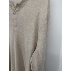 The Foundry Mens Thermal Henley Shirt XL Tall Gorpcore Outdoor Casual Classic