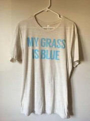 My Grass Is Blue T-Shirt, Classic Rock, Lynyrd Skynyrd, 70’s,Bluegrass, Kentucky
