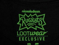 New Rugrats Reptar Loot Crate Exclusive T-Shirt M, L